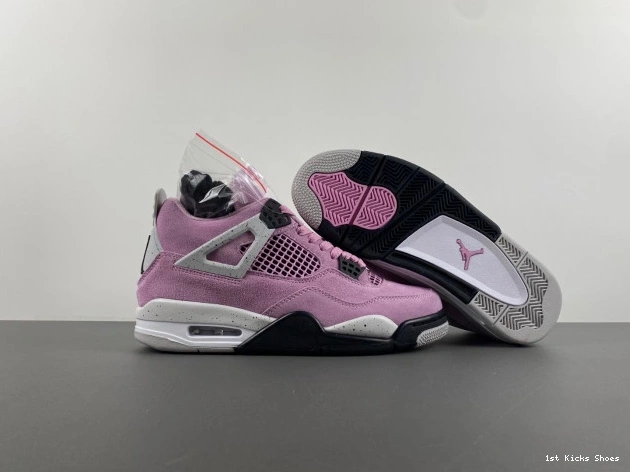 1st Kicks Shoes Air Jordan AQ9129-501 WMNS 4 Orchid 0723